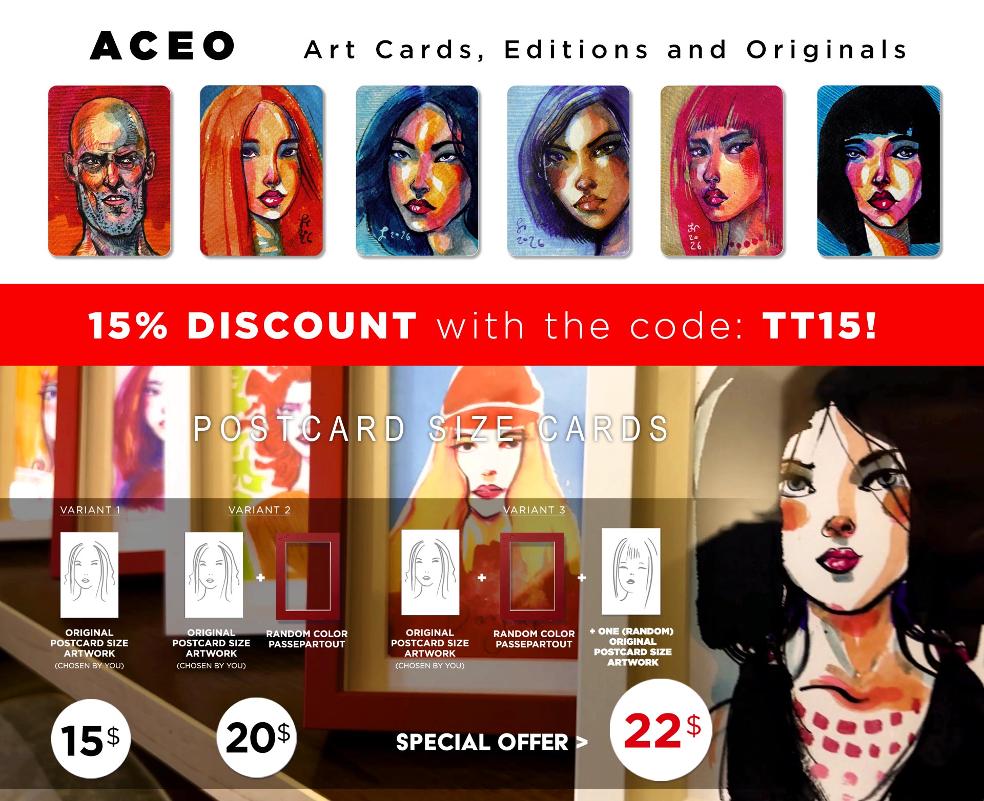 15% discount with the code TT15!